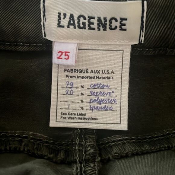 L'AGENCE Jayce Ultra Wide-Leg Pant size 25 NWT - Picture 8 of 8
